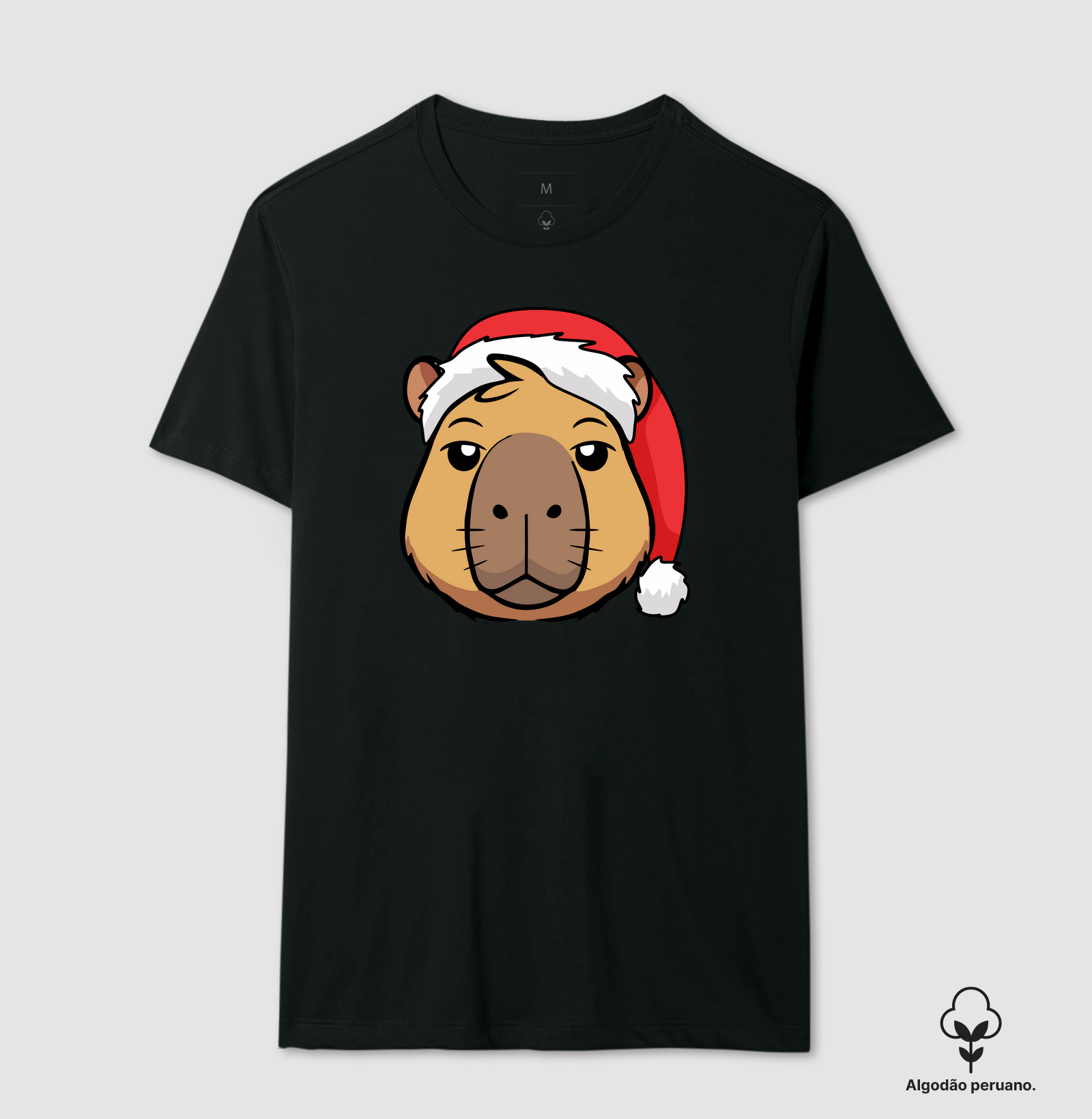 Camiseta Capivara Noel
