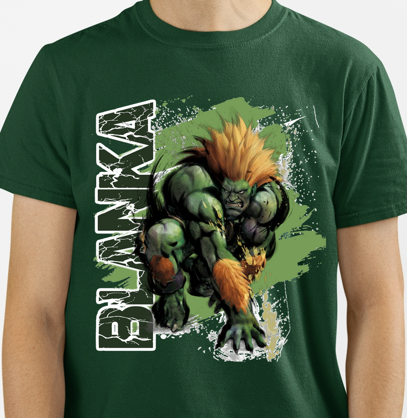 Camisas Street Fighter -Blanka 01