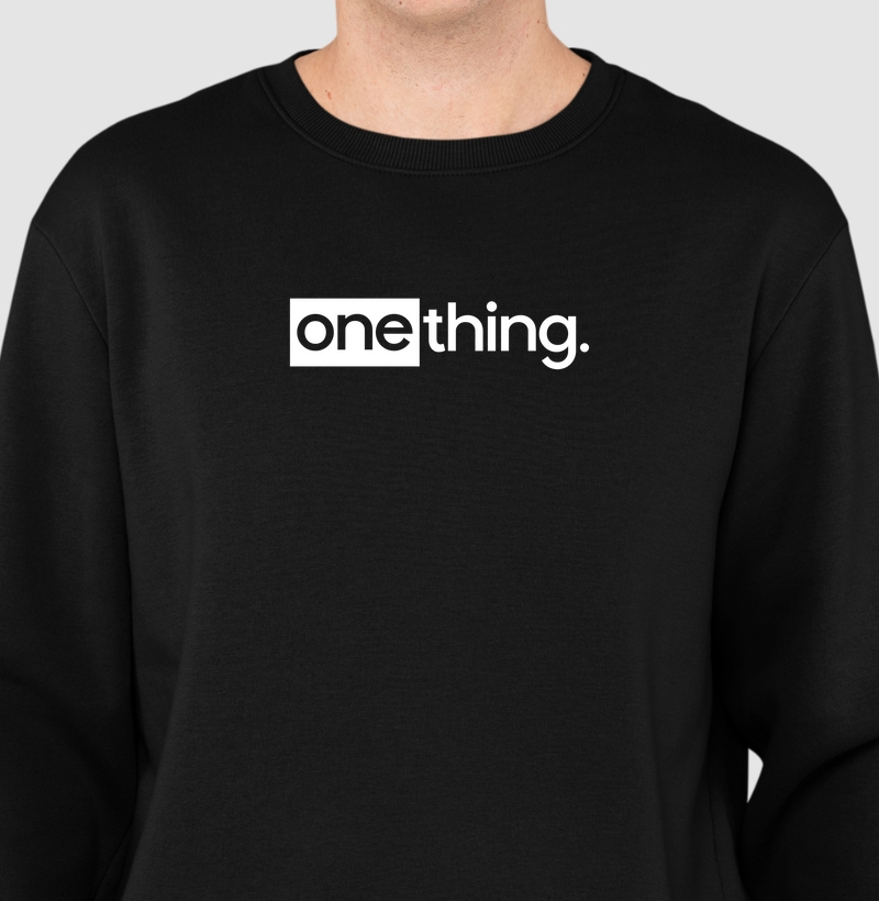 Moletom Gola Careca Onething Minimal