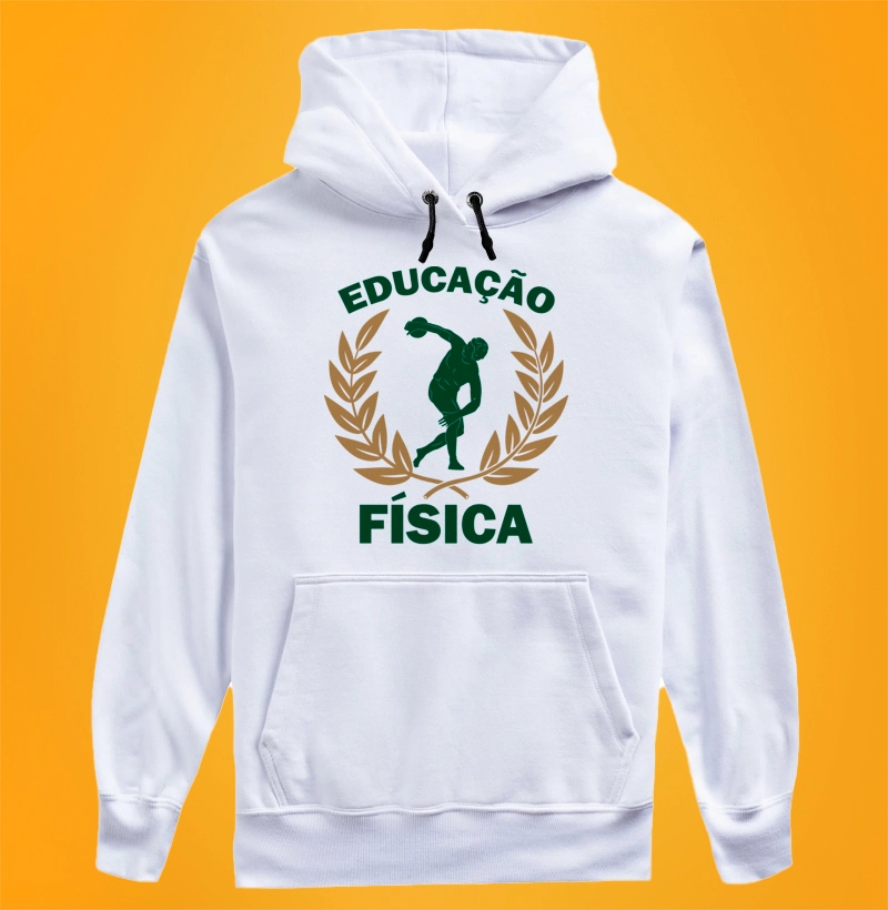 Moletom Símbolo da Educação Física - unissex