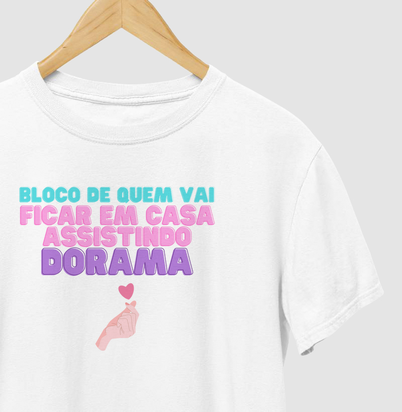 Bloco de quem vai ficar em casa assistindo Dorama