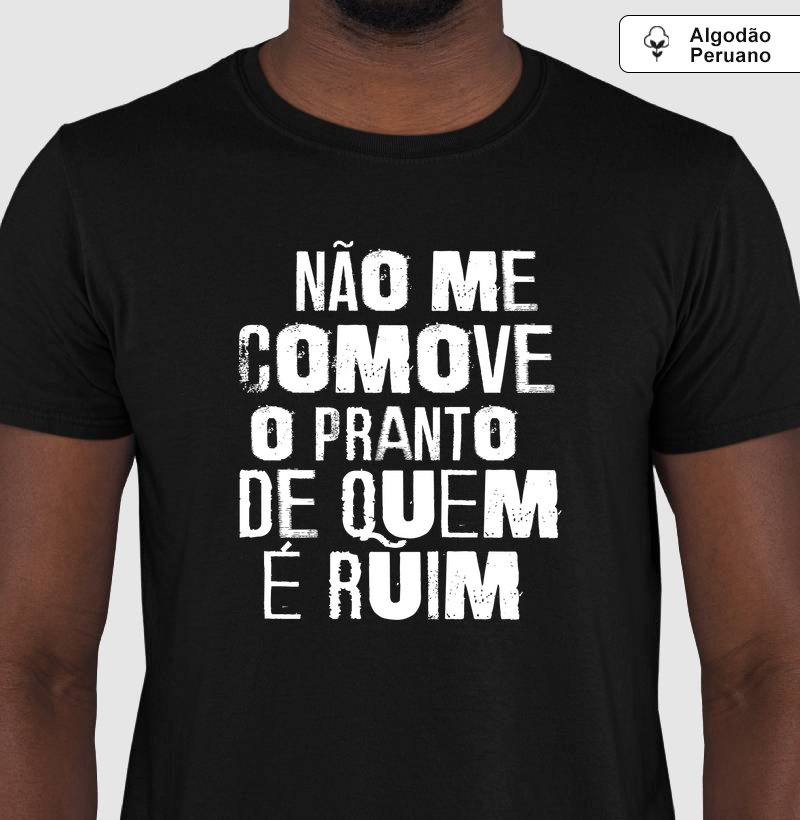 Algodão Peruano - Não me comove o pranto de quem é ruim