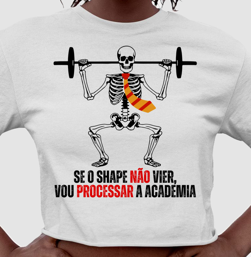 Vou processar a academia