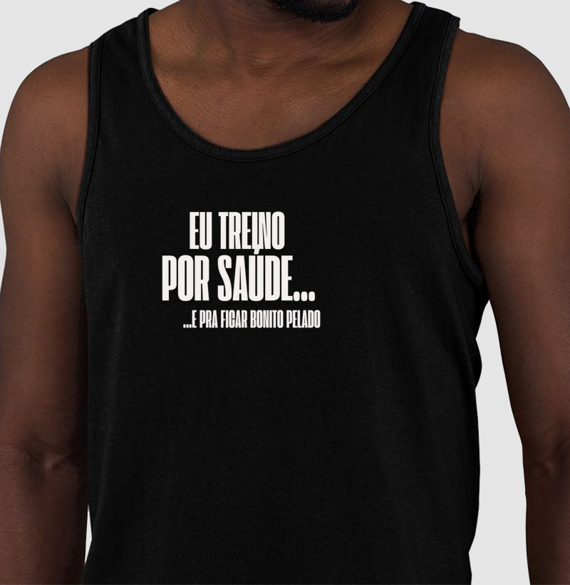 Camiseta Eu treino por saúde
