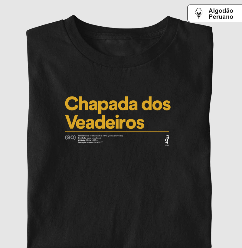Camiseta Chapada dos Veadeiros