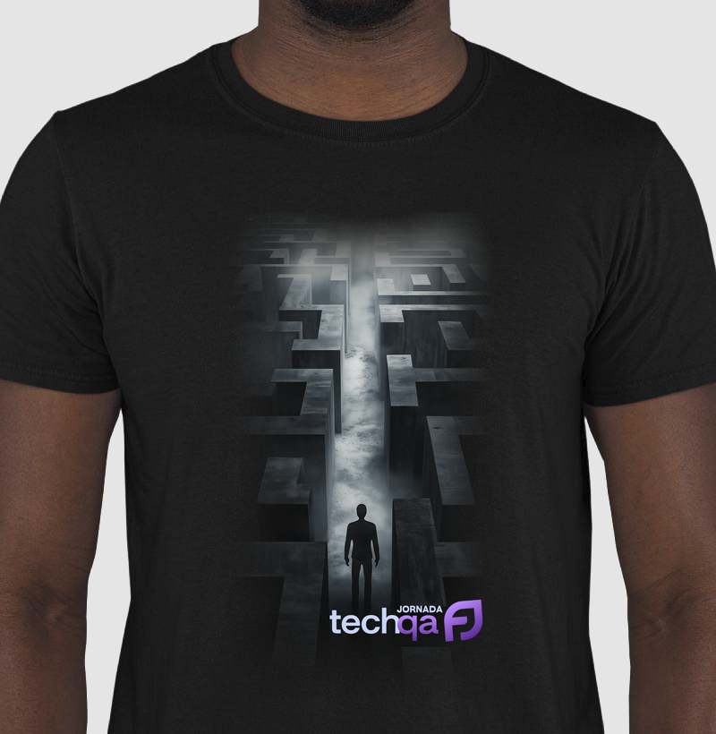 Camiseta Oficial da Jornada TechQA