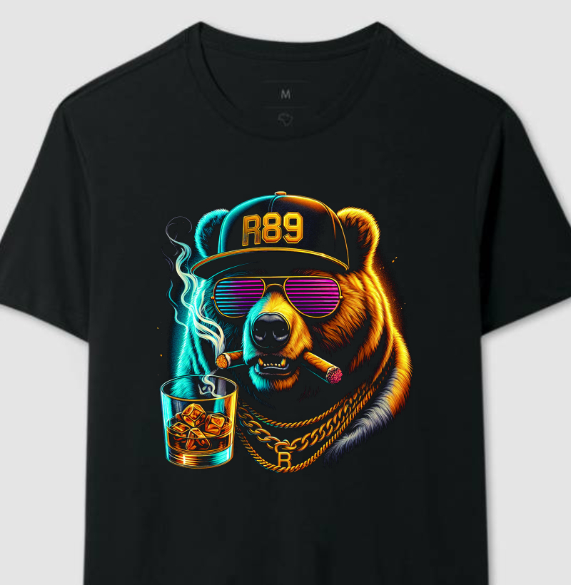 Mascote Ralph - Coleção Strong Bear - Cigars & Wiskey - 202402160017