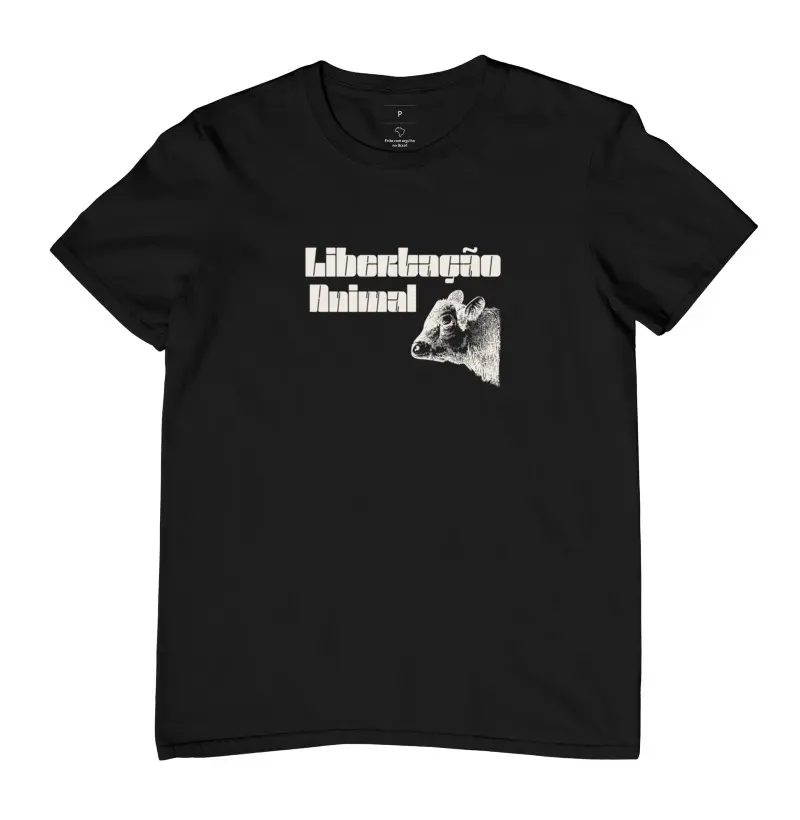 Camiseta T-Shirt Libertação Animal - Várias Cores