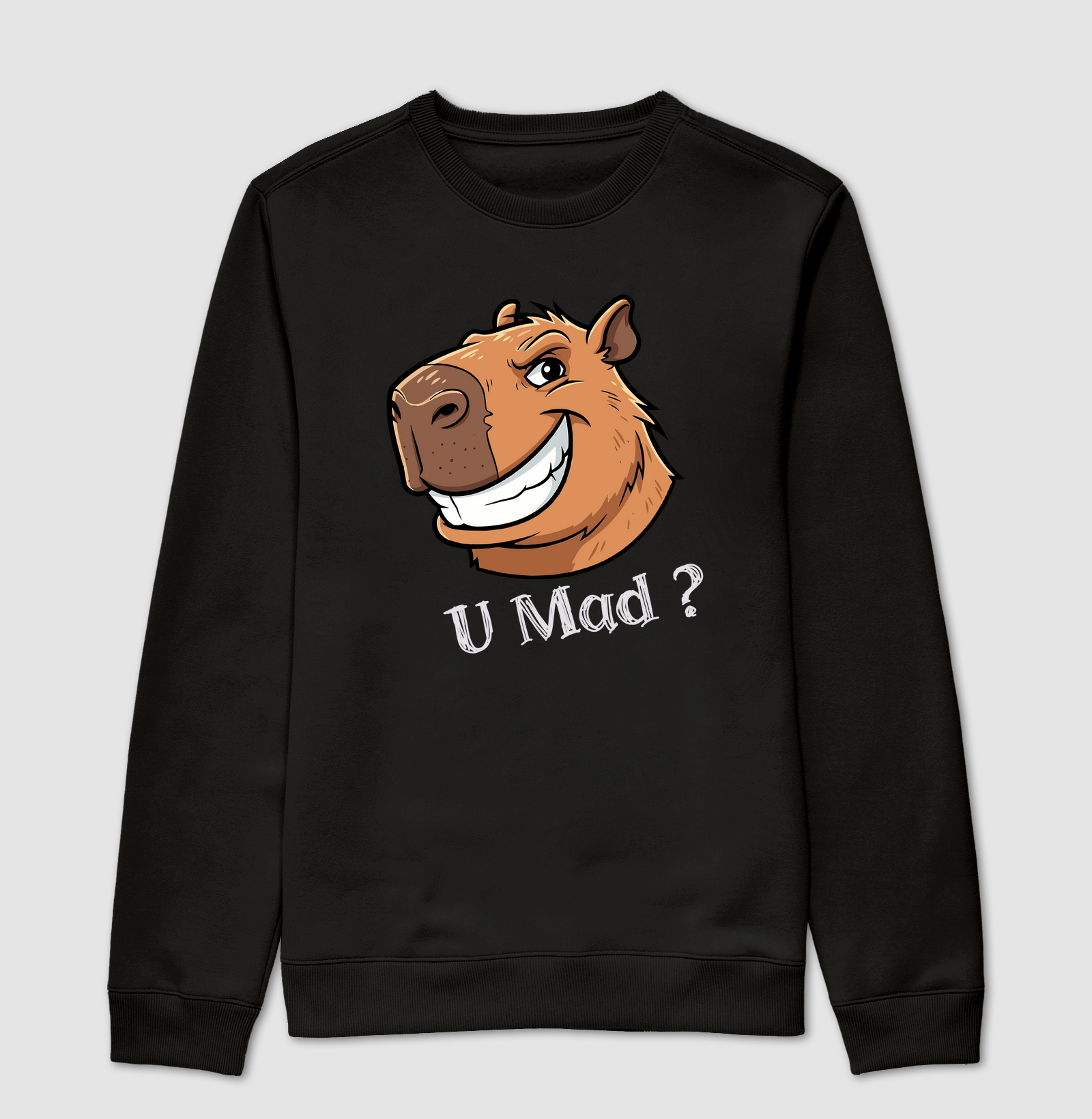 Meme U Mad - Capivara | Moletom | Unissex