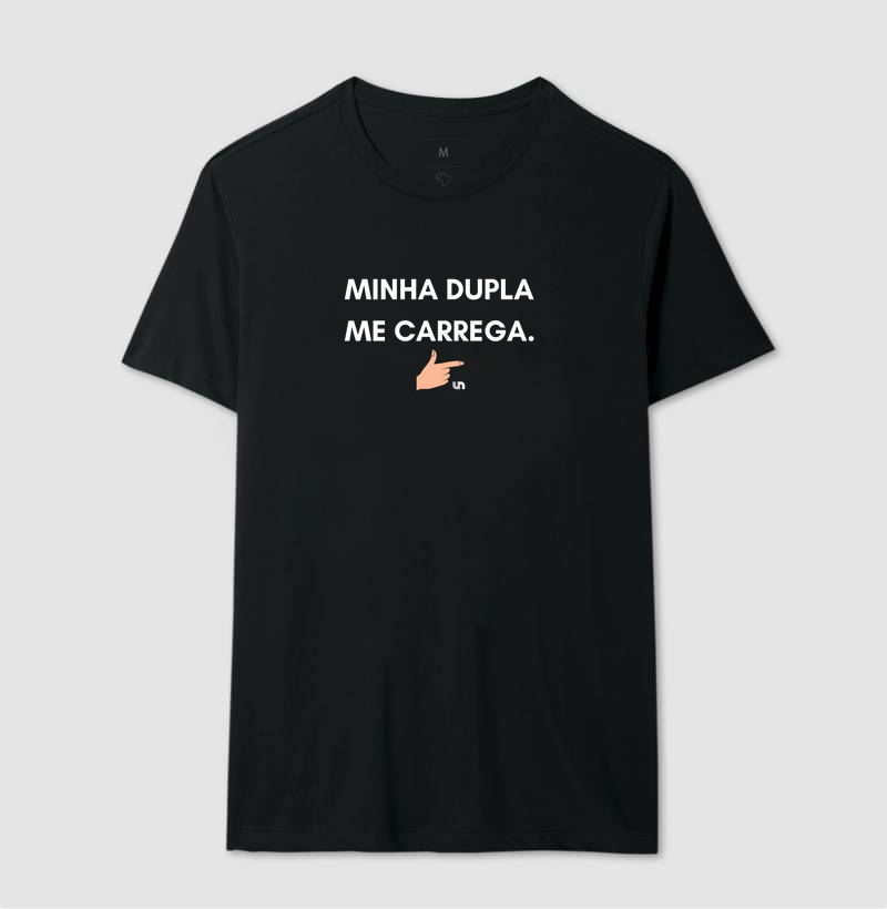 Minha dupla me carrega.