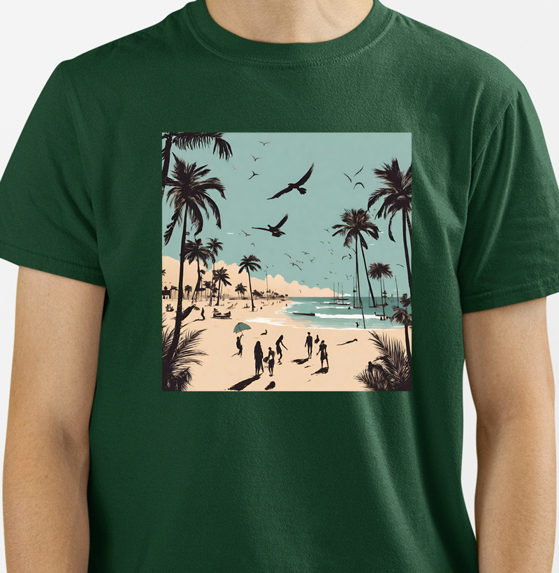 camiseta verao
