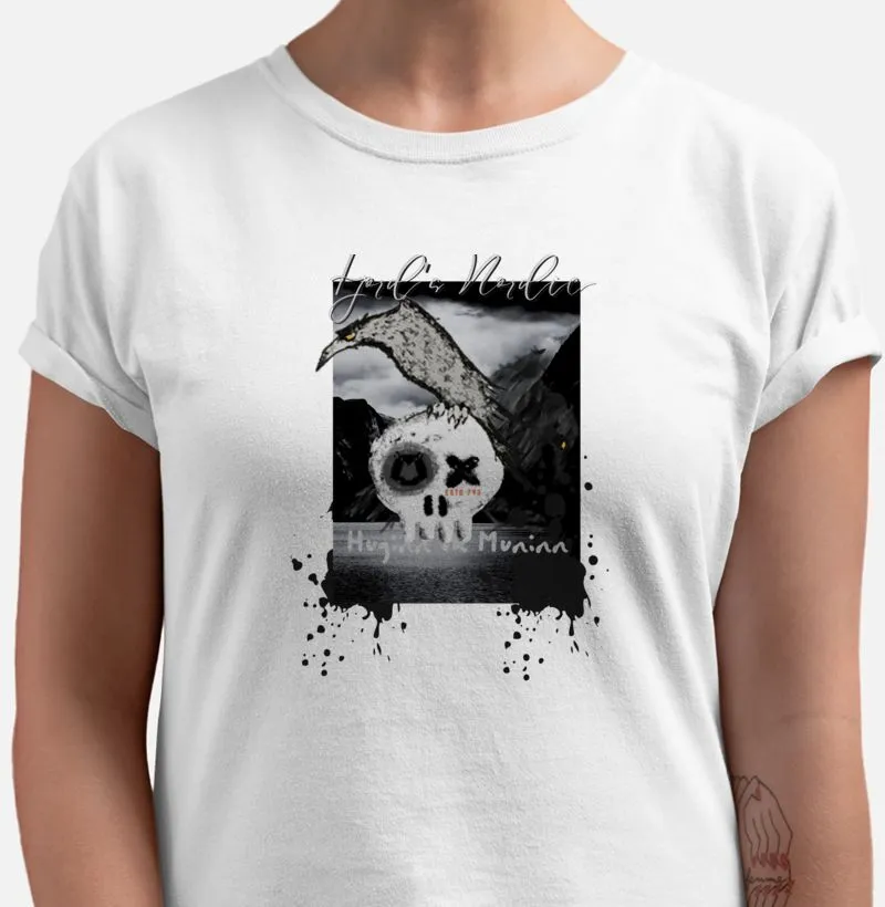 camiseta corvos mitologia nórdica