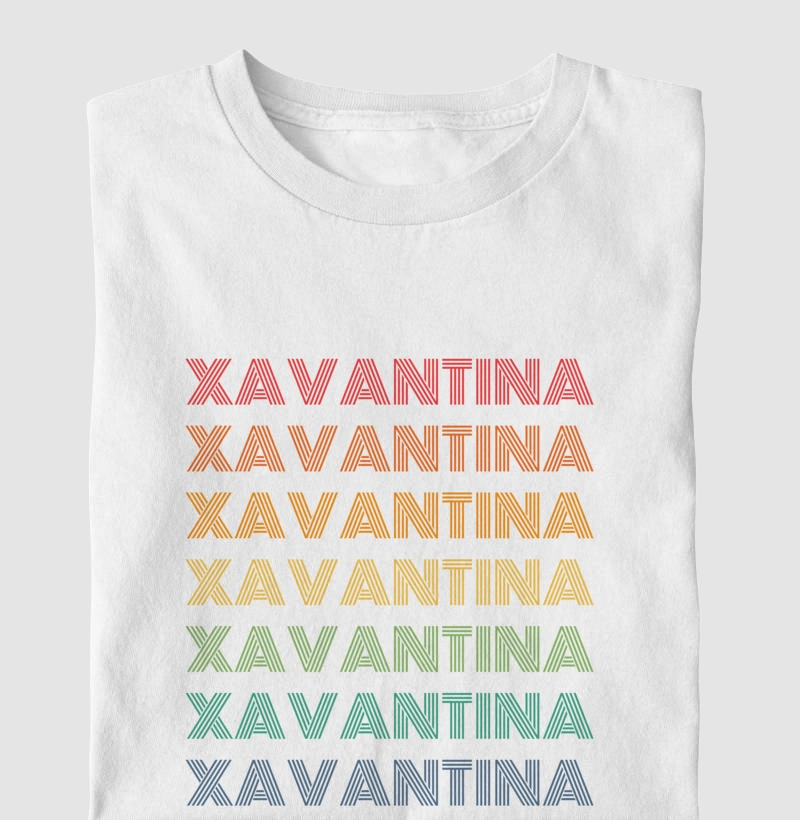 Xavantina Letreiro Retrô