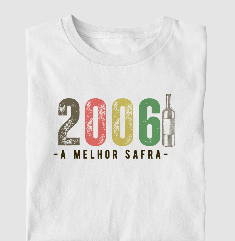Camiseta A Melhor Safra 2006
