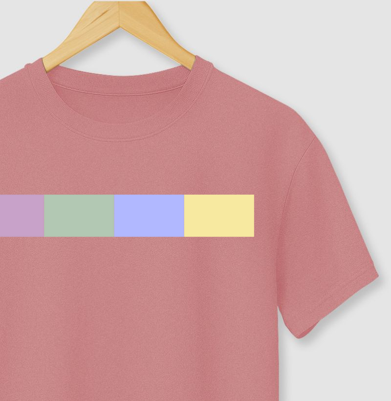 Paleta de cores suaves