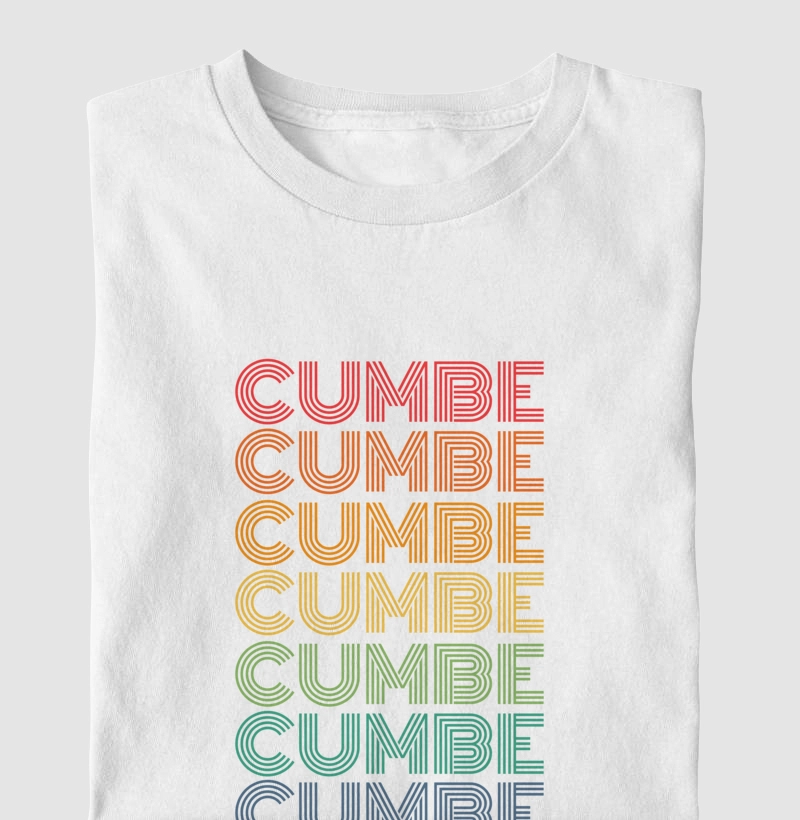 Cumbe Letreiro Retrô