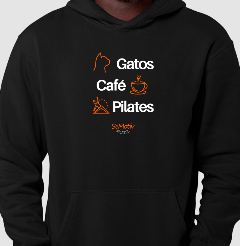 Gatos, café e pilates