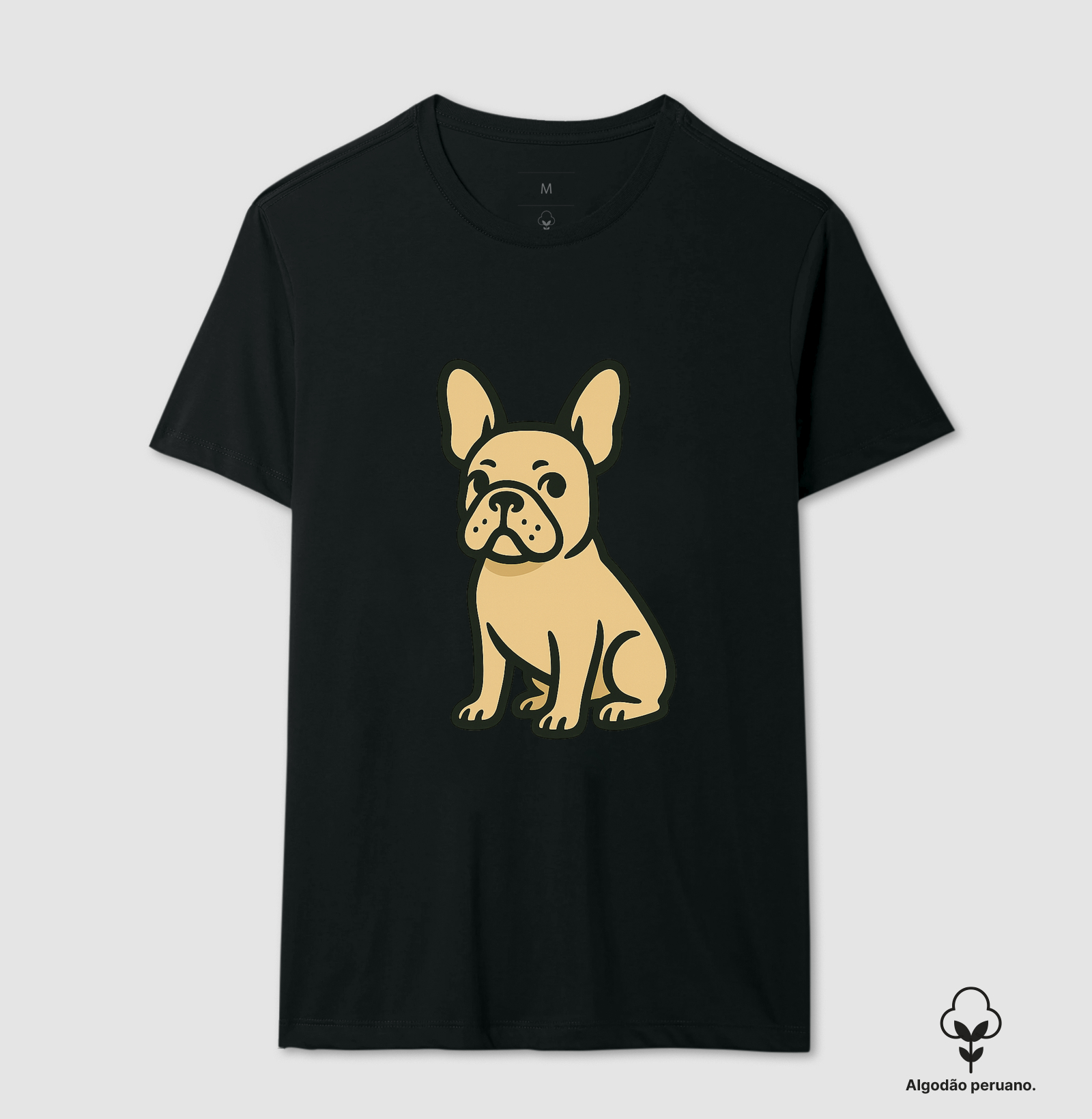 Bulldog Francês Sentado