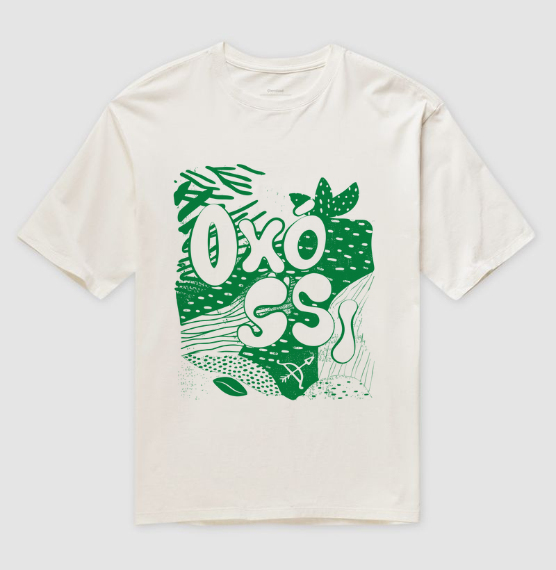 Camiseta Oversized - Oxóssi Essência