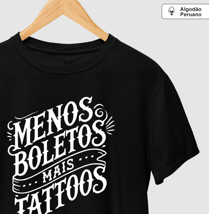 Menos Boletos mais tattoos