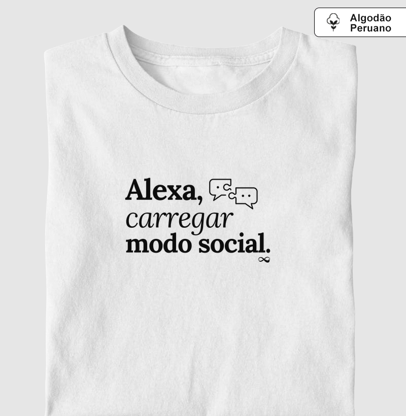 Alexa, carregar modo social