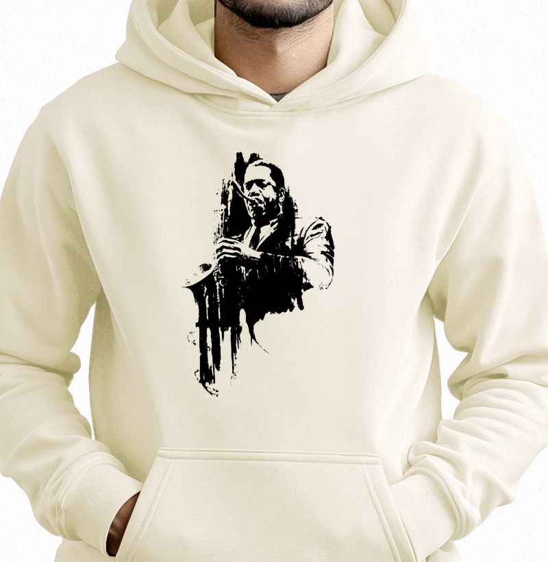 John Coltrane Picture Black