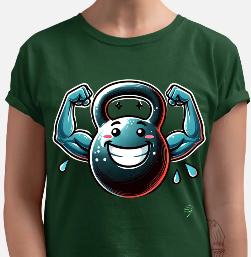 Camiseta Feminina Kettlebell