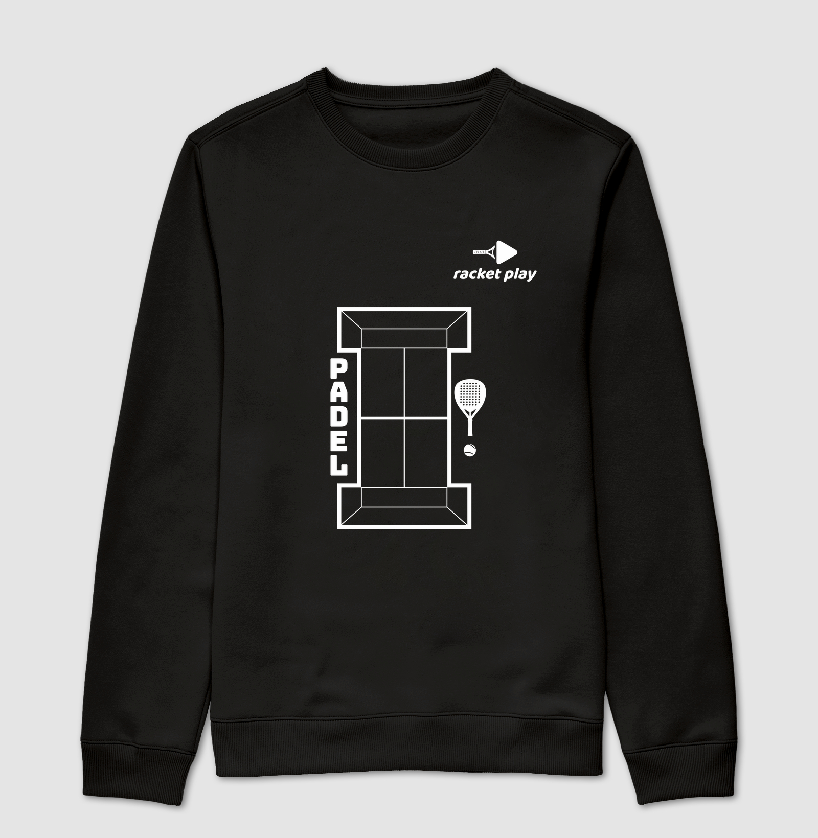 Suéter Moletom Padel - Quadra e Equipamentos 