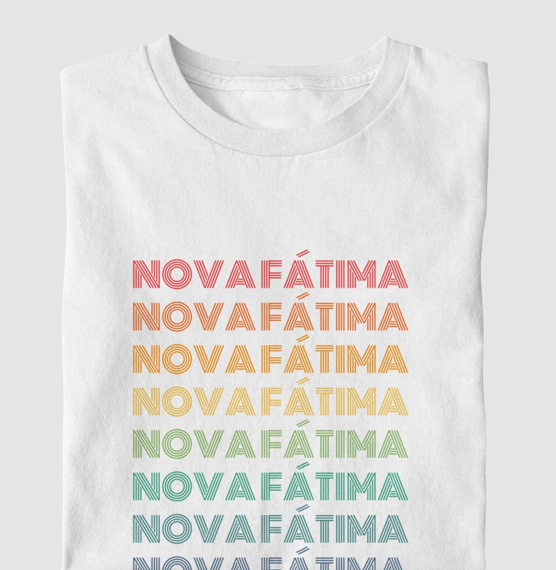 Nova Fátima Letreiro Retrô