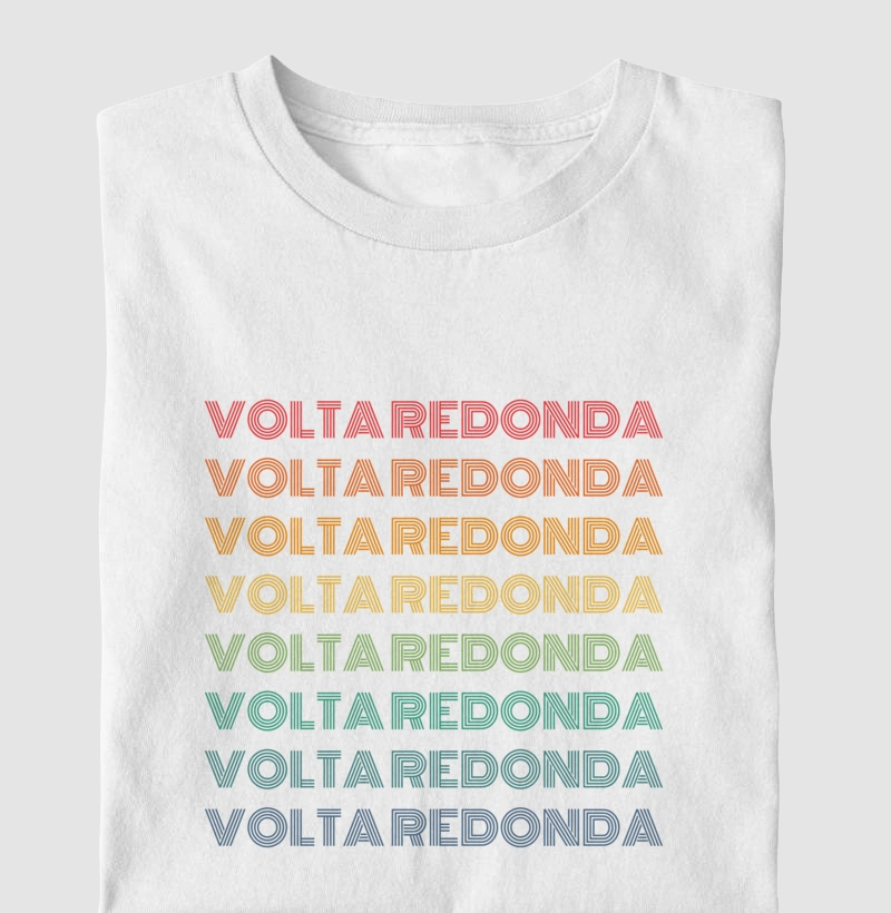 Volta Redonda Letreiro Retrô