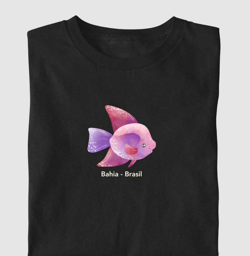 PInk Fish Camiseta Infantil