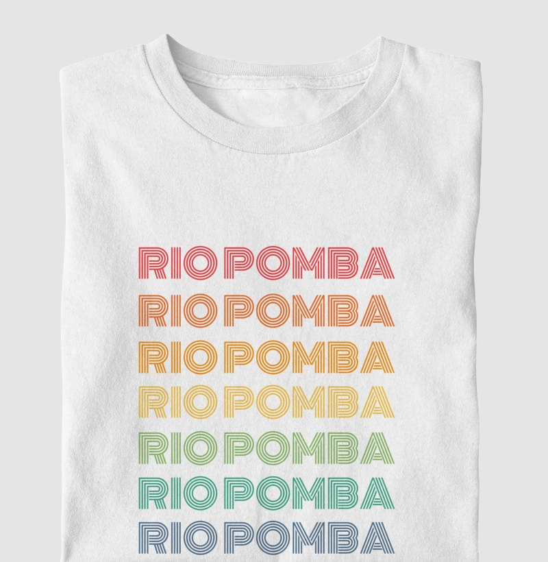 Rio Pomba Letreiro Retrô