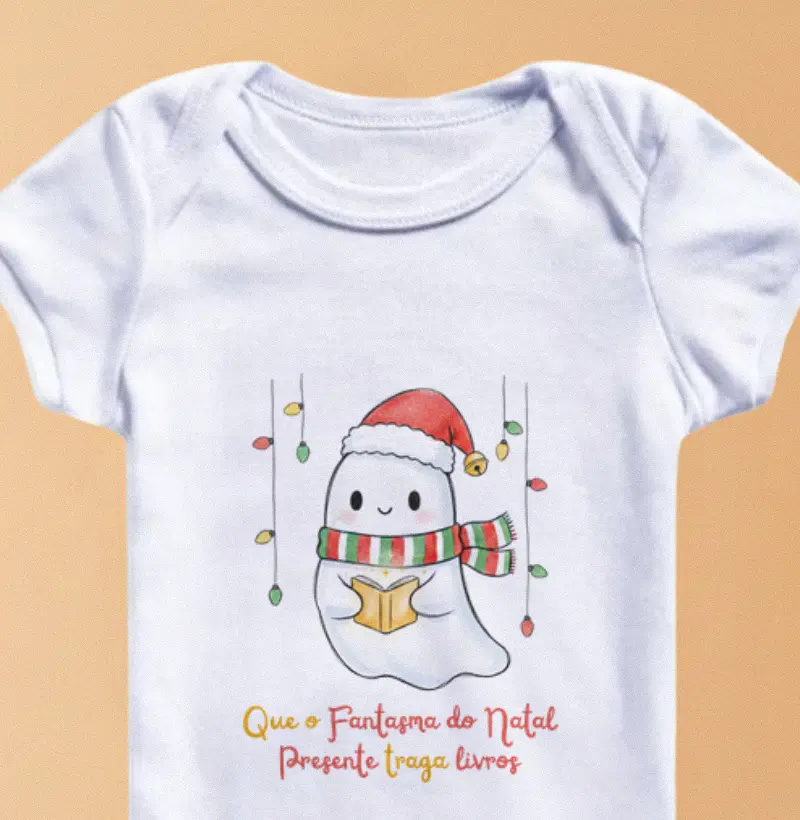 Que o fantasma do Natal Presente traga livros