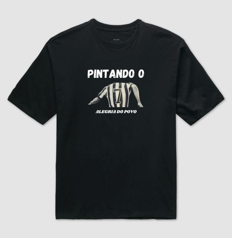 CAMISA PINTANDO O 7 PRETA