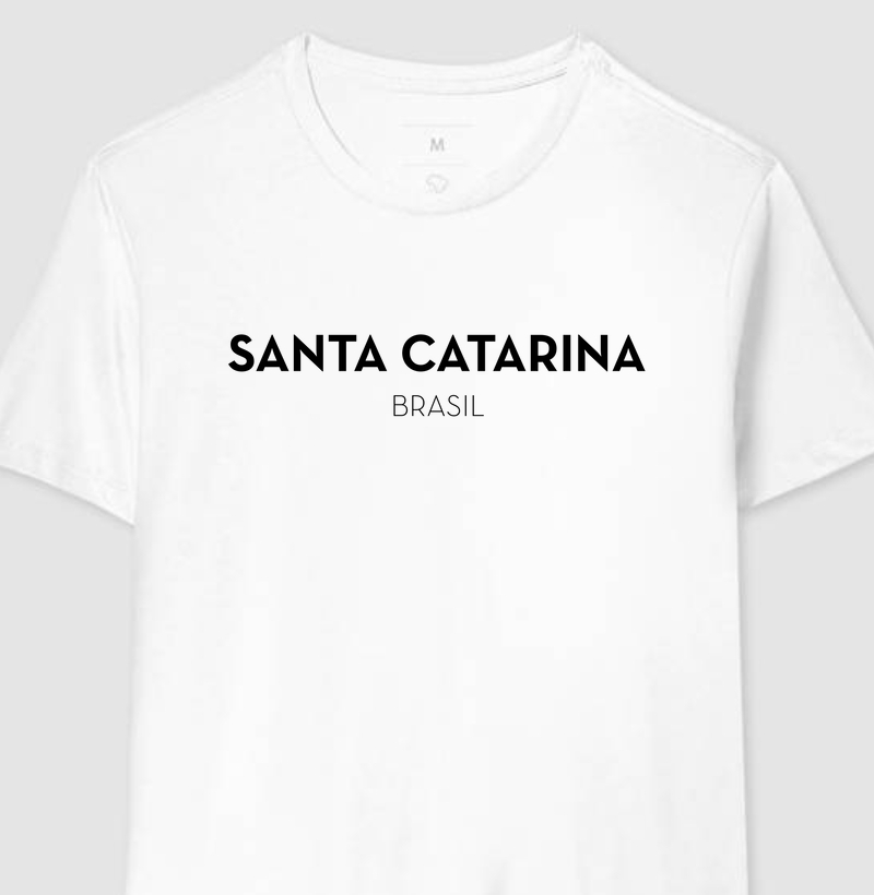 Camiseta Santa Catarina Estado Brasil