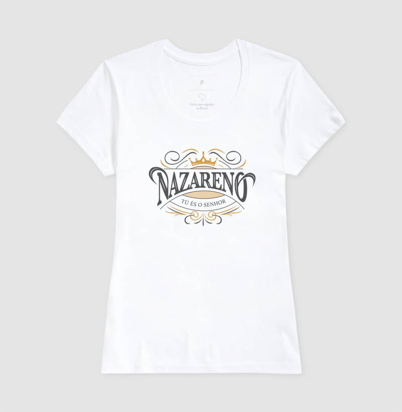 Camiseta Feminina Nazareno