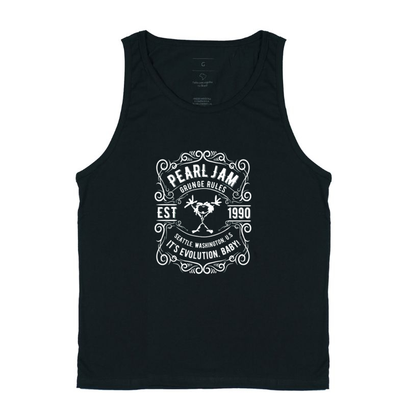 Regata Pearl Jam edição "Jack Daniel's"