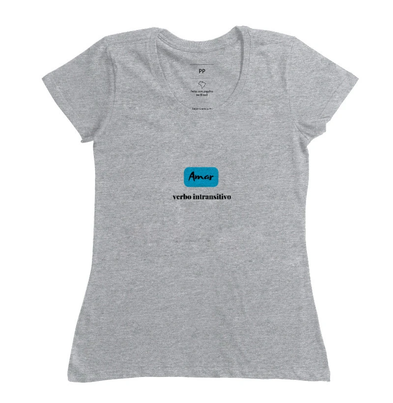 Camiseta  Amar Verbo Intransitivo
