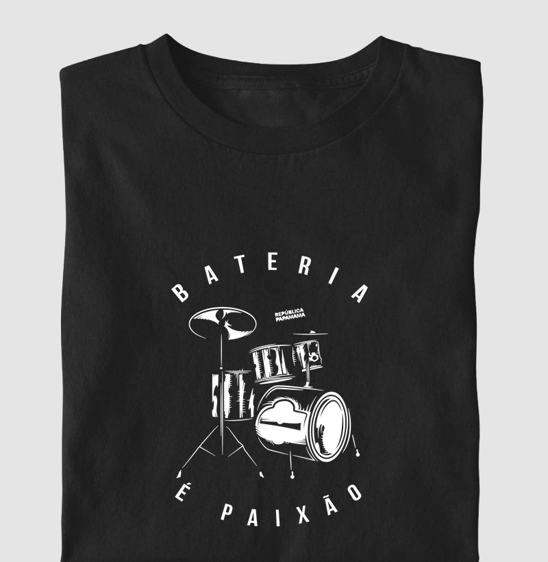 Bateria é paixão