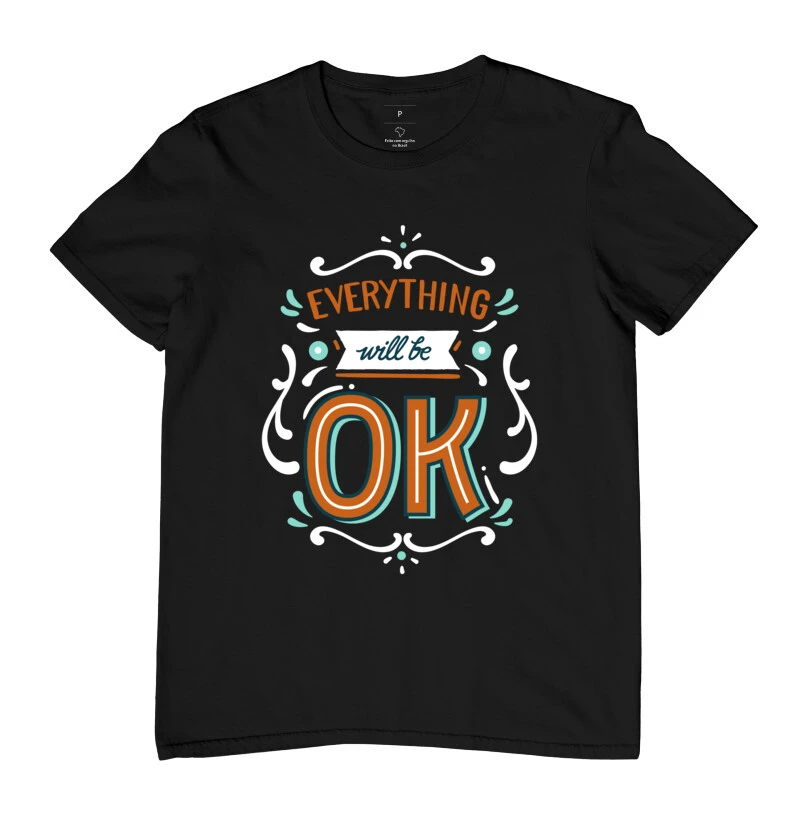 Camiseta "everything will be ok"
