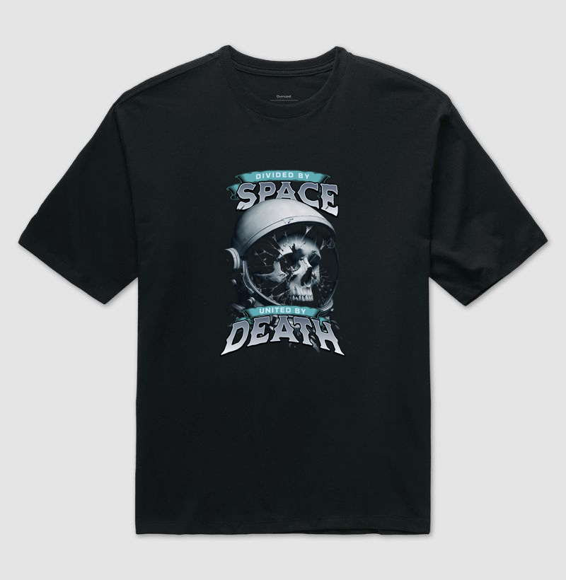 Space Death - Camiseta Oversized