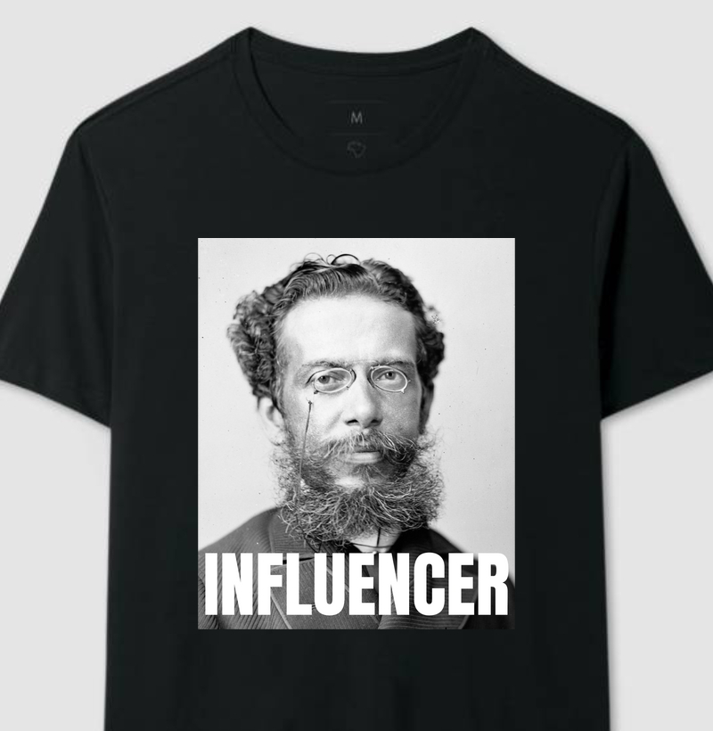 Camiseta - Influencer Machado de Assis