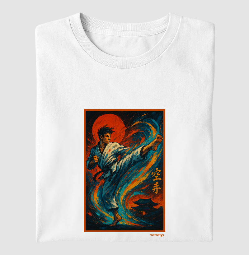 Camiseta Karate Energia e Movimento – Na Manga
