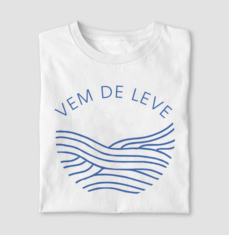 Camiseta Vem de Leve 2025