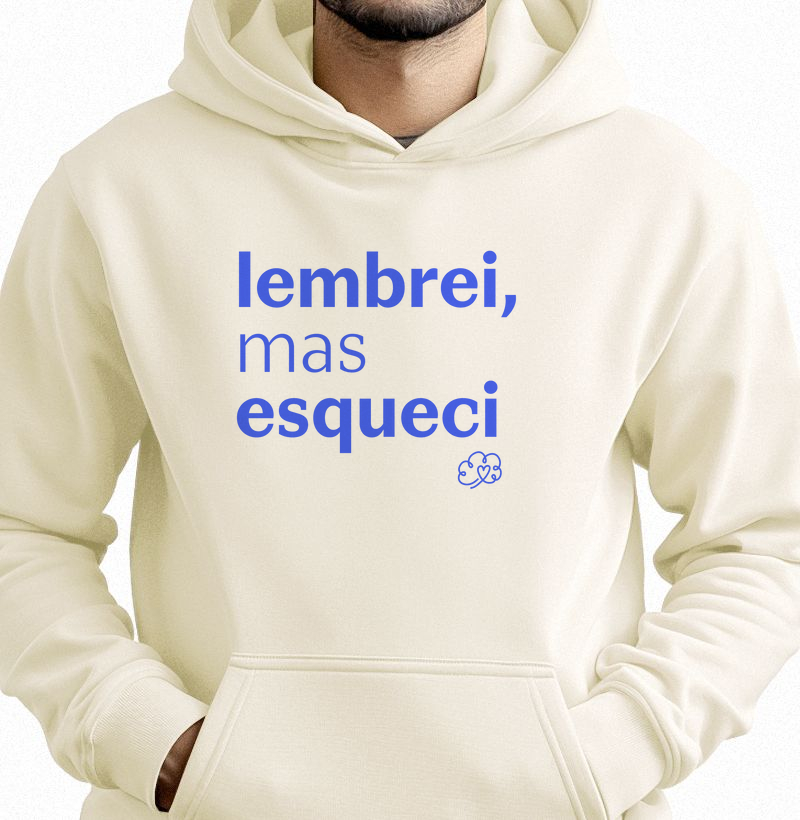 Lembrei, mas esqueci