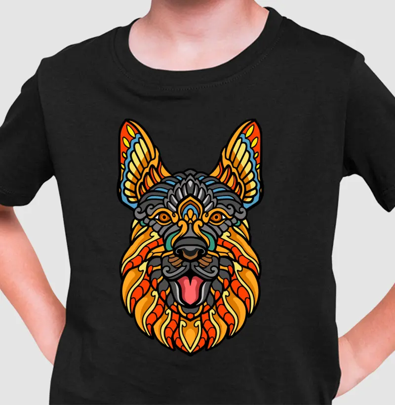 Pastor Alemão Arte Zen