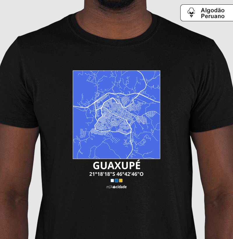 Mapa de Guaxupé