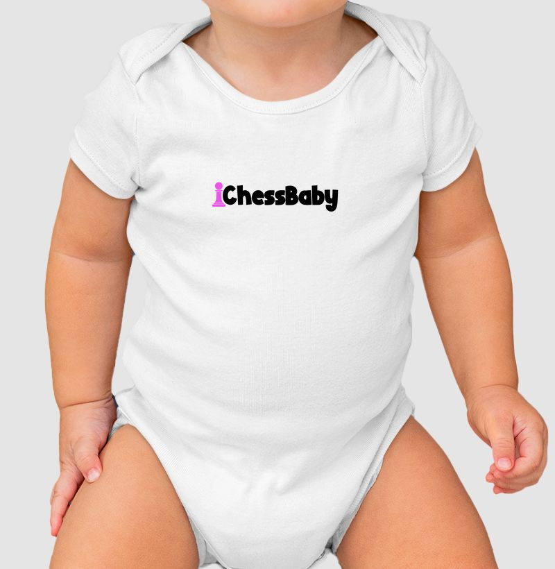 Chess Baby - em rosa