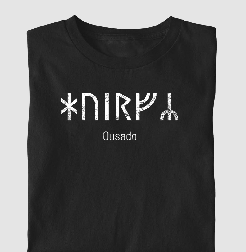 Inscrição Rúnica “Ousado”