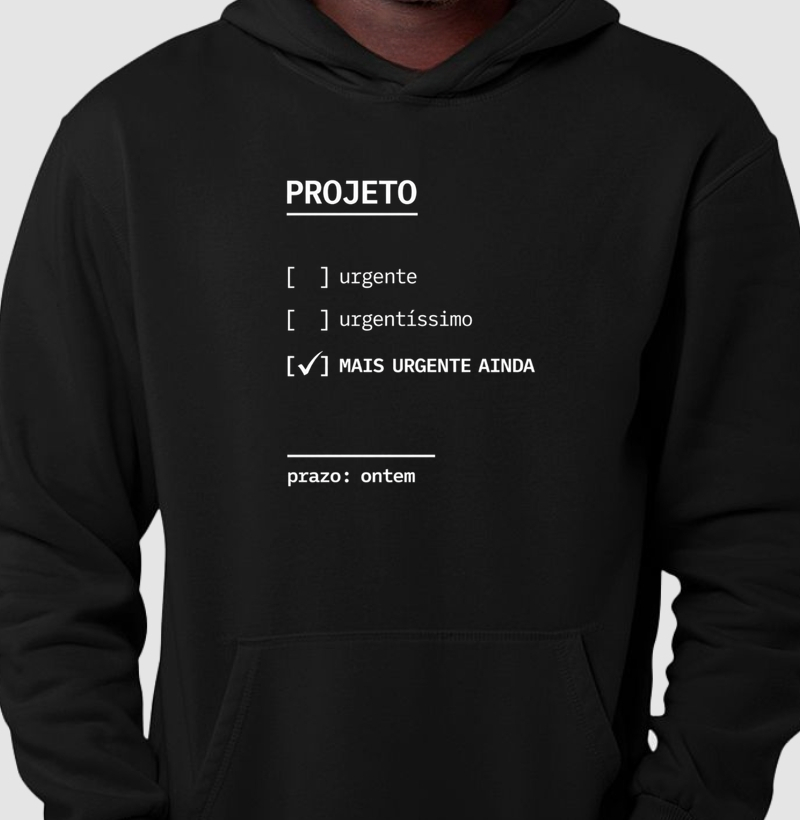 Projeto mais que urgente